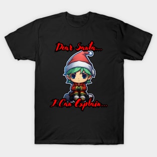 Dear Santa I Can Explain T-Shirt